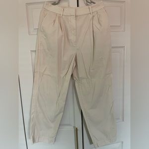 Aritzia Tan Ankle Length Trousers